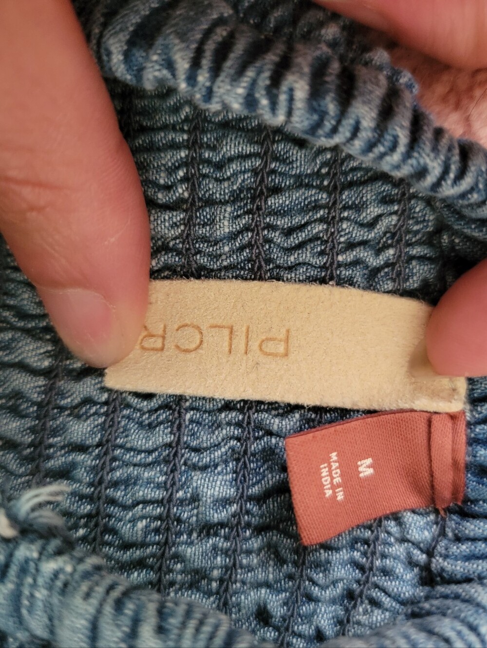 Anthropologie Pilcro Nika Chambray Halter - Medium - Picture 4 of 6